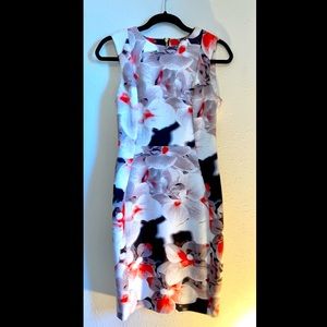 Calvin Klein floral dress
